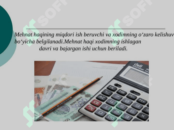 Yangi ish haqi tizimlarini ishlab
 chiqish va joriy etish 2