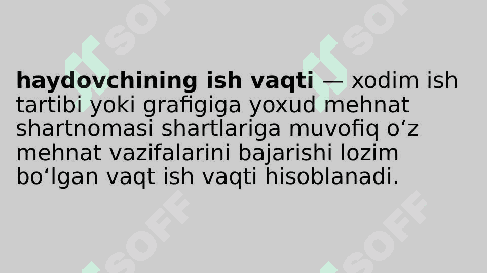 Haydovchilarning dam olish va ish vaqtlarini tashkil etish 3
