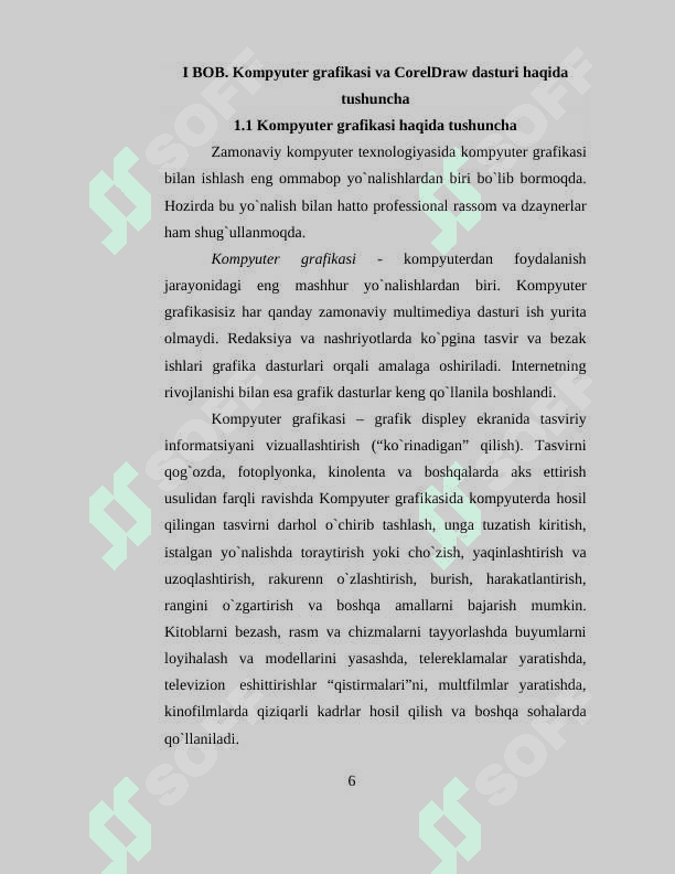 CorelDraw grafik dasturida web dizayn yaratish 6