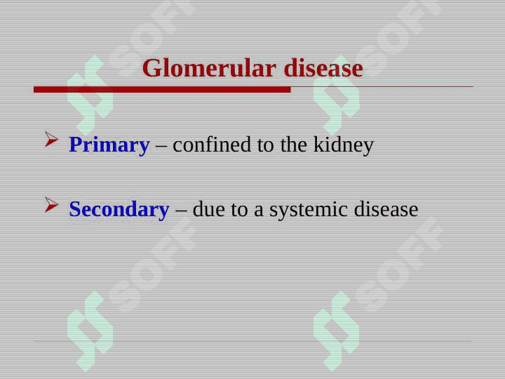 Glomerulonefritlar 8