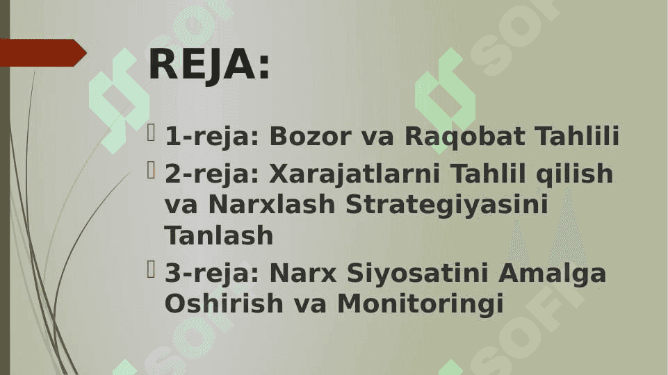 Korxonalarda narx siyosatini samarali ishlab chiqish 2