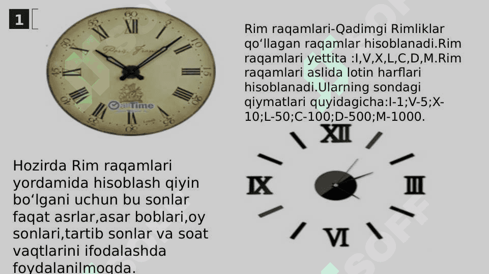 Rim raqamlari va Rim kalendari 4