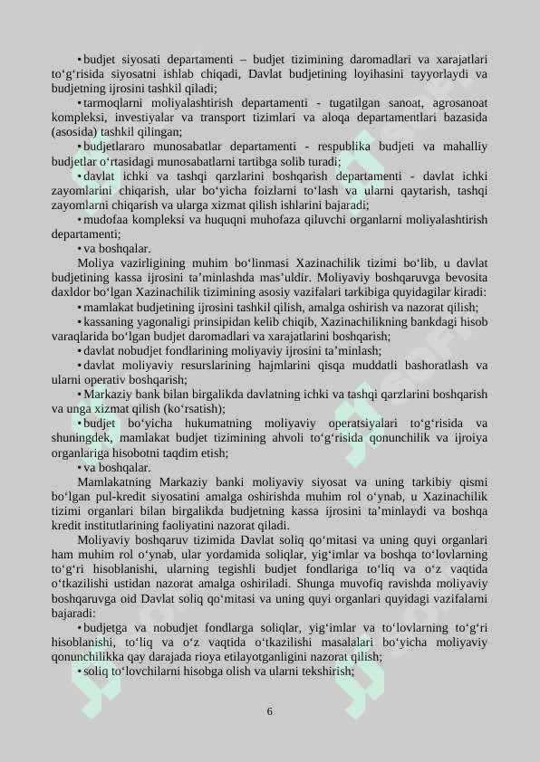 MOLIYAVIY BOSHQARUV 6