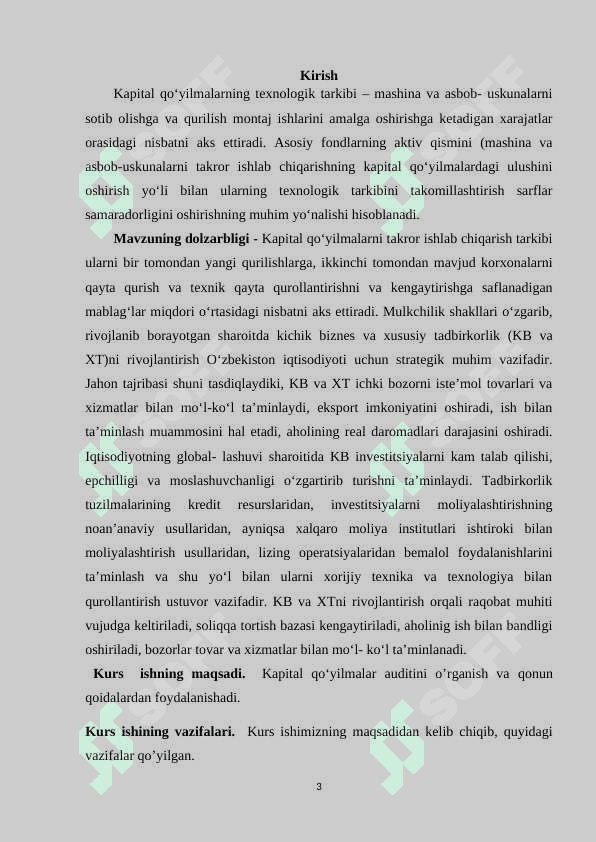 KAPITAL QO’YILMALAR AUDITI 3