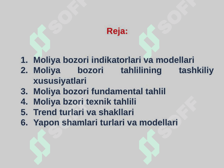 Moliyaviy oqimlar 2