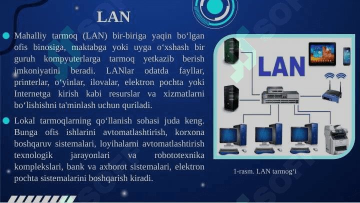 LAN va VLAN tarmoq integratsiyasi 3