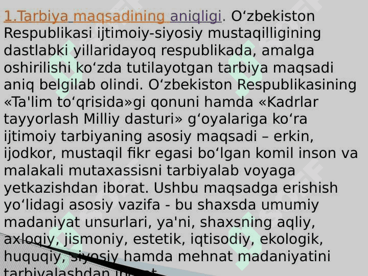Tarbiyaning umumiy metodlari 6