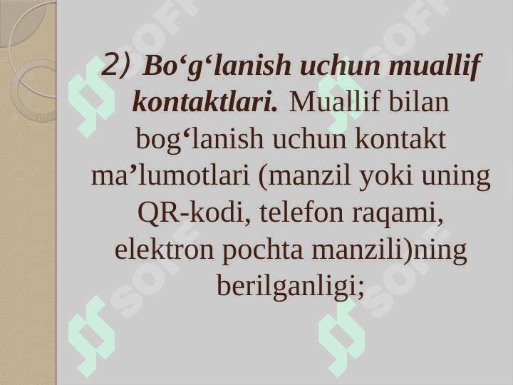 Raqamli izlar va ularning xossalari 8