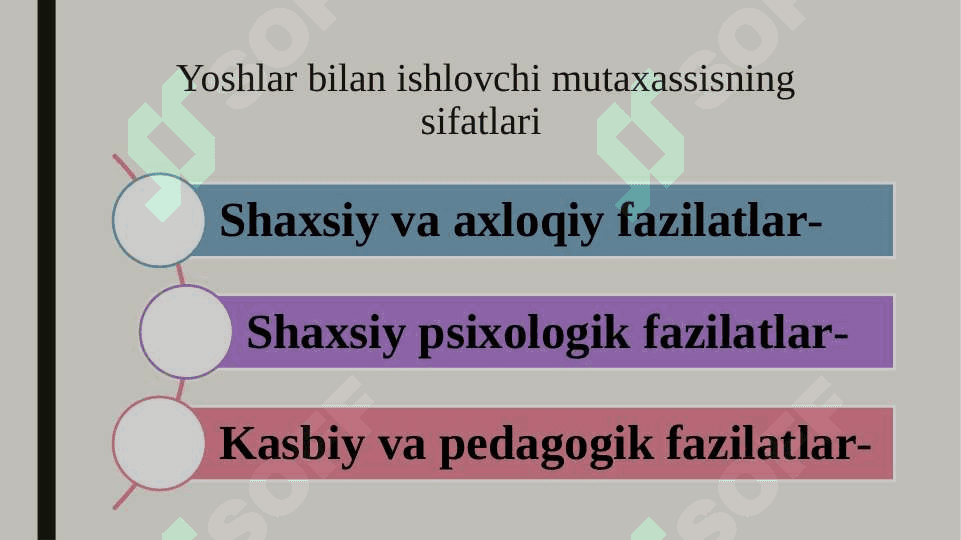 Yoshlar bilan ishlovchi mutaxassis kasbiy faoliyati 8