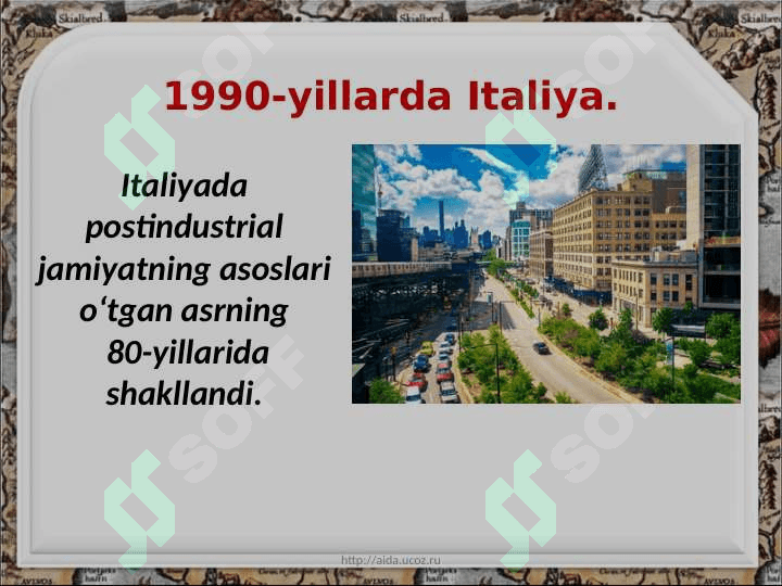 1991 – 2017-yillarda Italiya 2