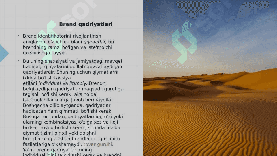 Brend asoslari taqdimot 4