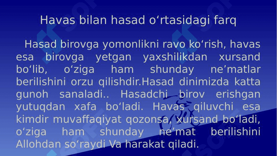 Havas va Hasad 5