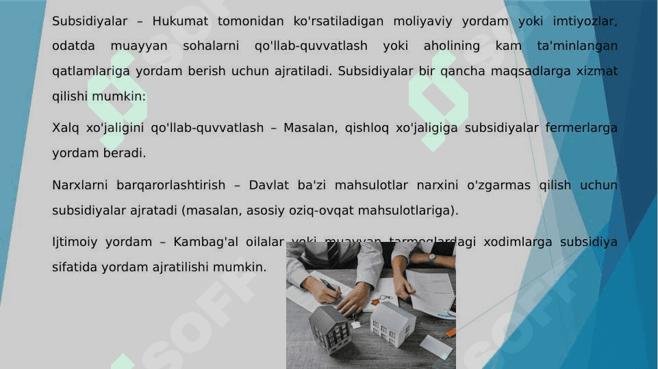 IJTIMOIY SOHADA BAHOLAR VA SUBSIDIYALAR 7