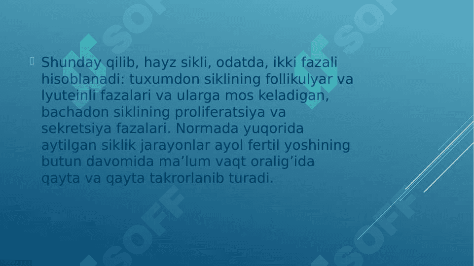 Normal hayz sikli 5