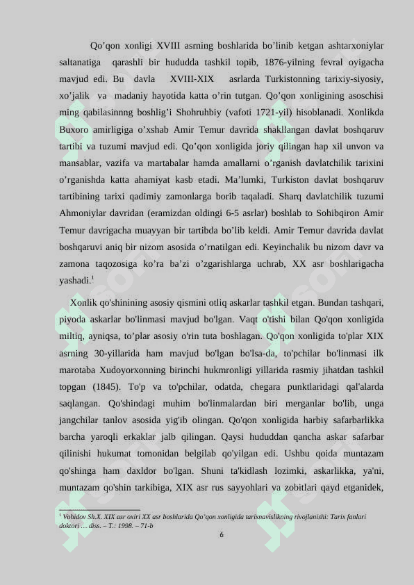 Qo’qon xonligida Saroy unvonlari va mansablari 6
