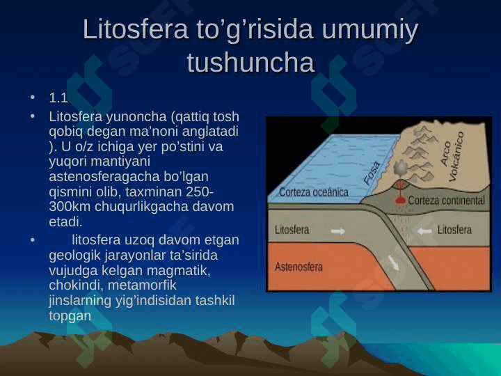 Litosfera plitalari 3