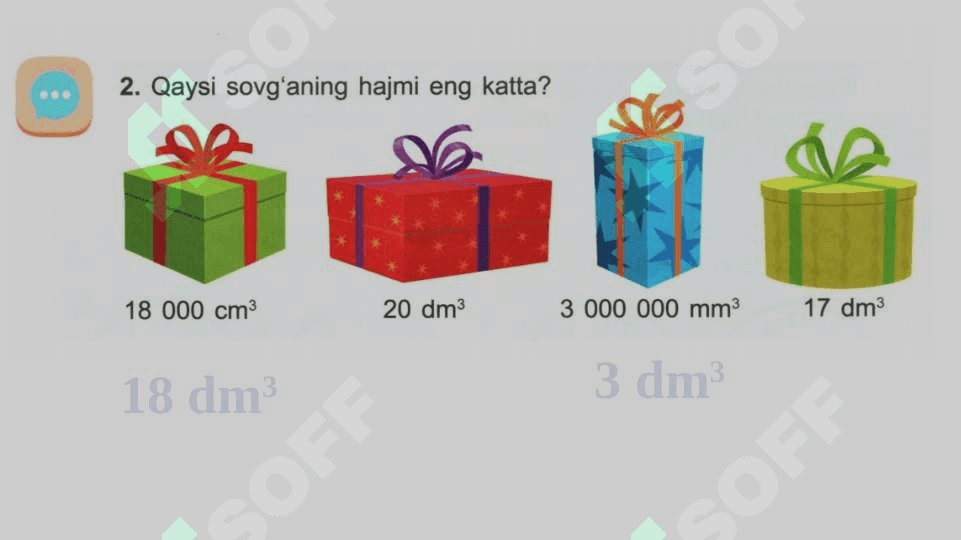 4-sinf matematika masalalar yechish 4