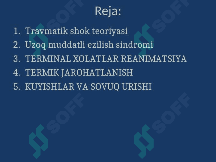 TRAVMATIK SHOK 2