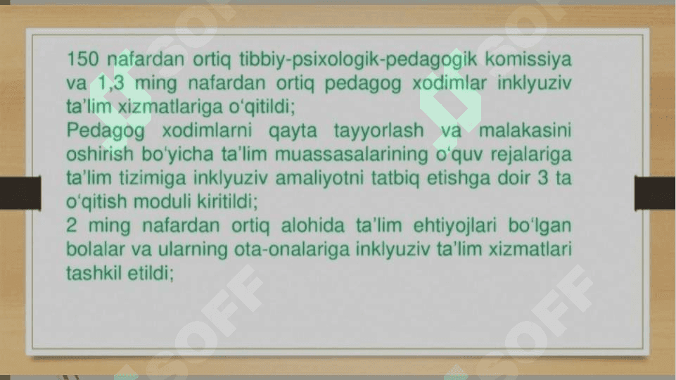 Oʻzbekistonda inklyuziv taʼlimning meʼyoriy huquqiy bazasini  tahlil qilish 3