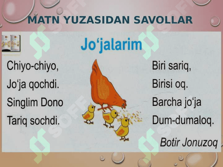 J tovushi va harfi 1-sinf dars ishlanma 8