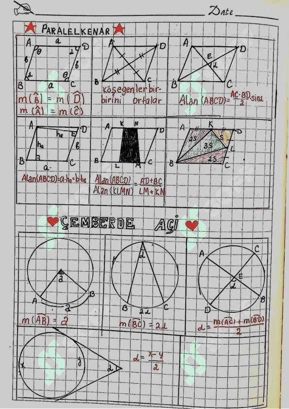 Turk geometriyasi kitobidagi eng kerakli formulala 3