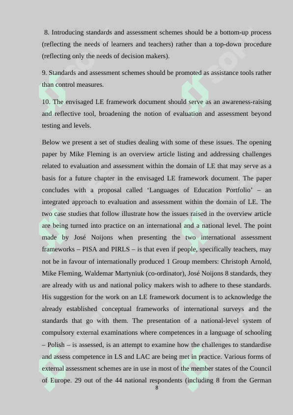 ASSESSING AND EVALUATING FOREIGN LANGUAGE 8
