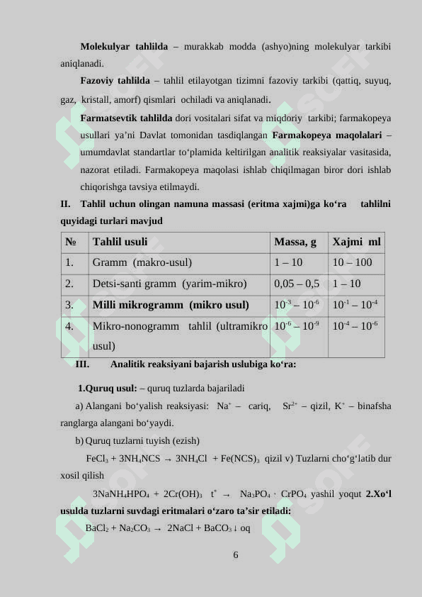 aNALITIK KIMYODA ORGANIK REAGENTLAR 6