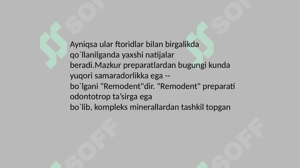 Ftor saqlamaydigan preparatlar 3