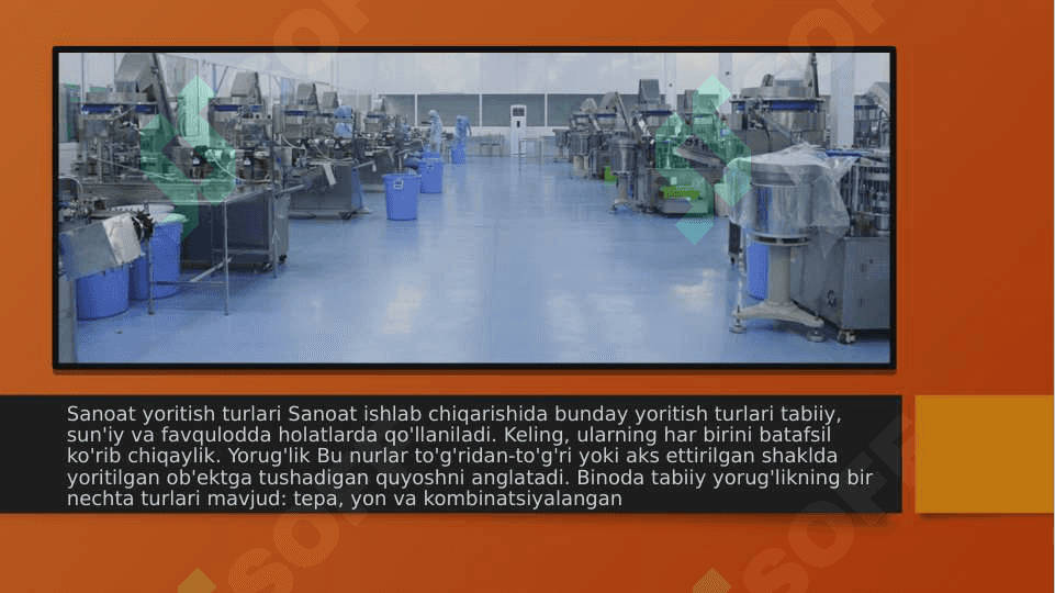YORUGLIKKA QO`YILADIGAN TALABLAR 4