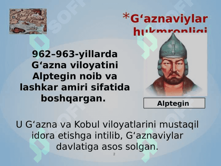 G‘aznaviylar 2
