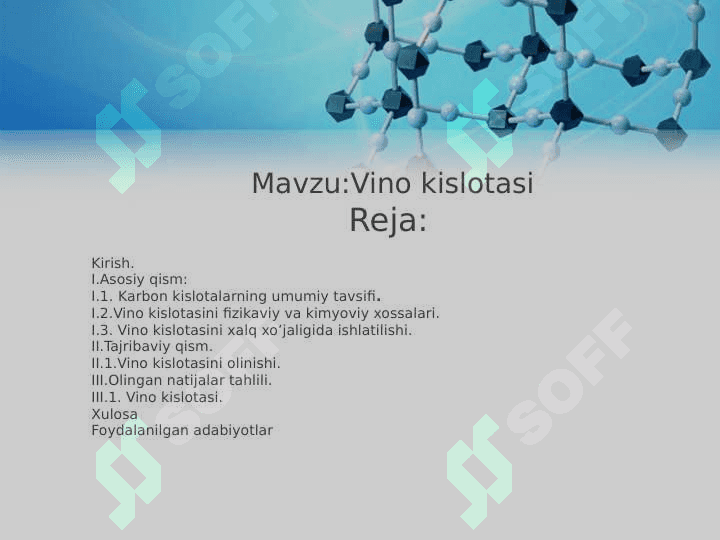 Vino kislotasi slayd 2