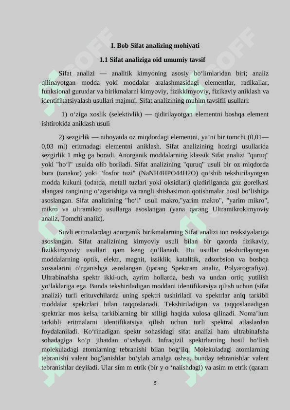 Sifat analizi 5