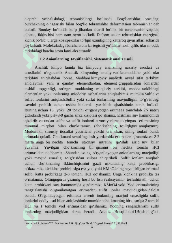 Sifat analizi 6