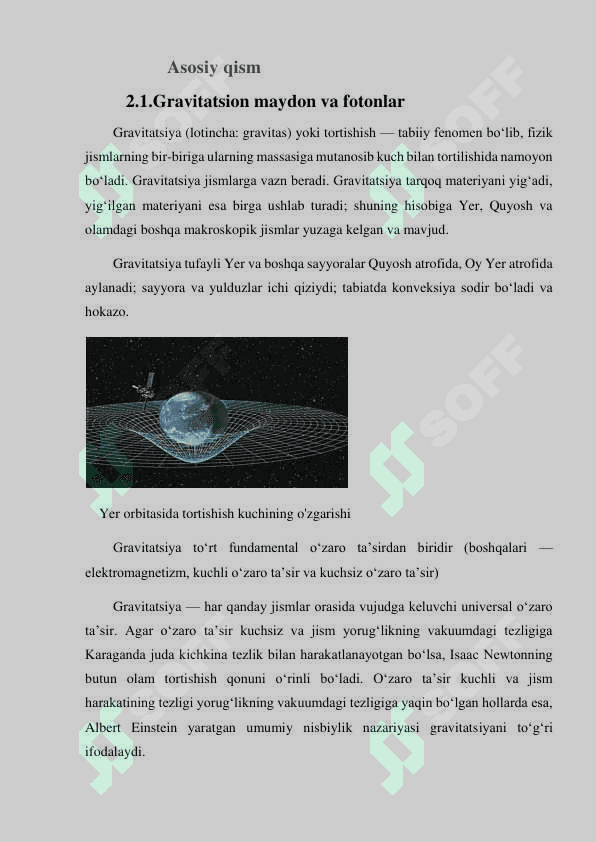 Gravitatsion maydonda fotonlar 2 4