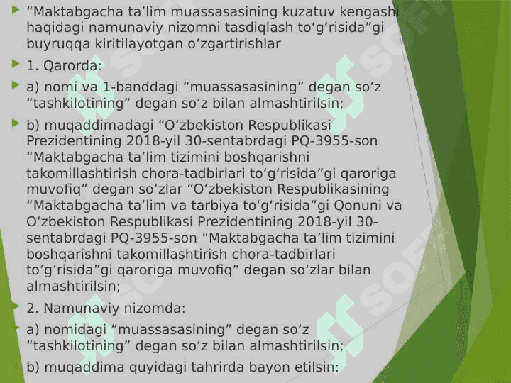 Maktabgacha ta'lim tashkiloti tarbiyachisi oila tarbiyasiga doir tajribadagi ijobiy ishlarni rejalashtirish. Tashkil etish va ularni bola tarbiyasida xal etilmagan vazifalarda qo'llash, 3
