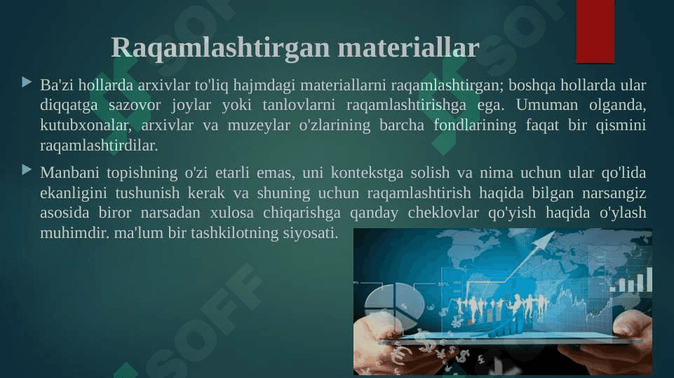 Raqamli manbalarning tarixiy manbaviy ahamiyati 7