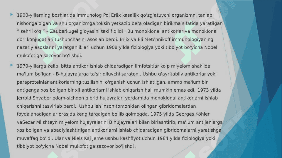 Monoklonal antitelolar olish 3