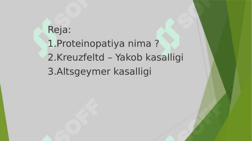 Irsiy proteinopatiyalar 2