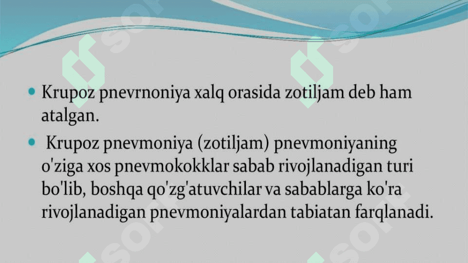 Krupoz pnevmoniya (Zotiljam) 3