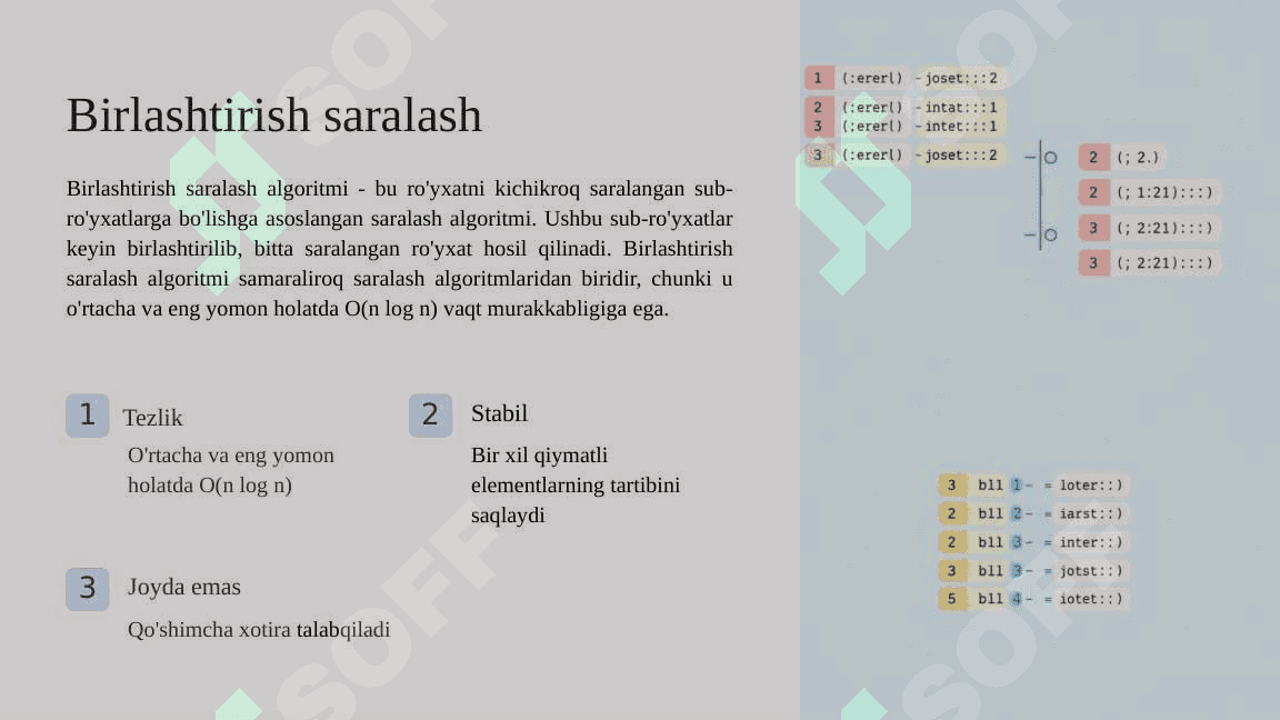 Ma’lumotlarni saralash algoritmlari 4