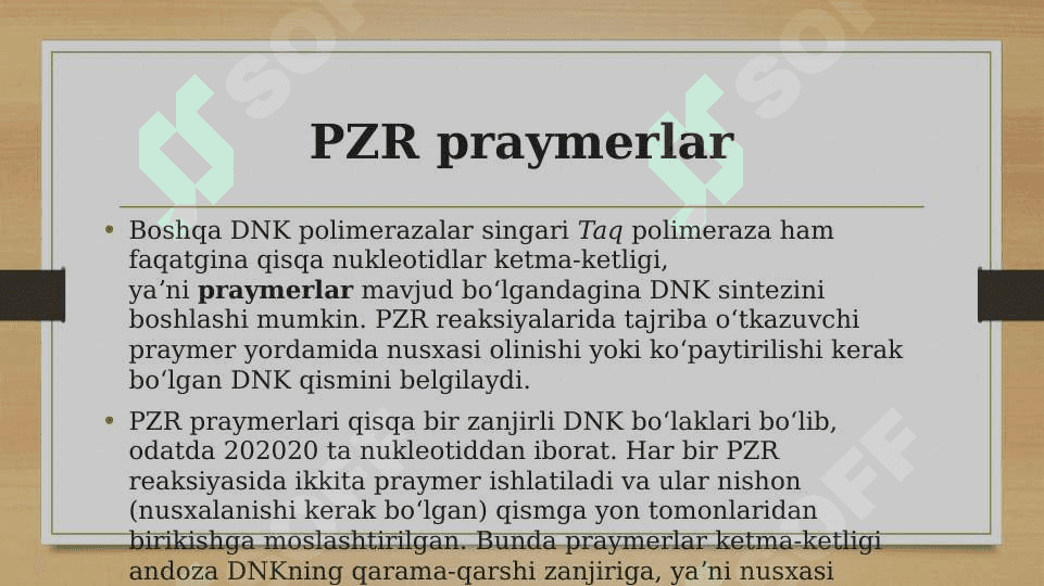 Polimeraza zanjir reaksiyalar 4