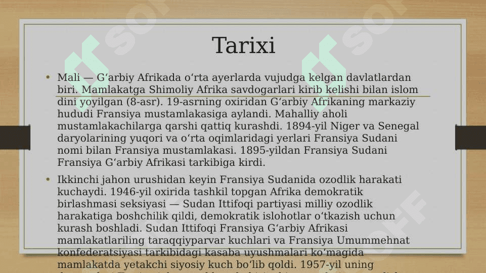 O’rta asrlarda Mali davlati 6