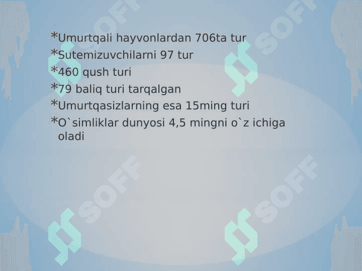 O`zbekiston qo`riqxonalari 2