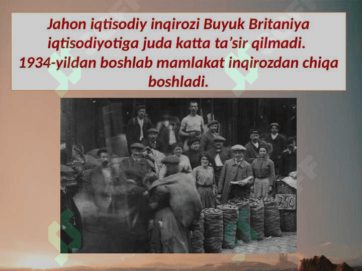 1918 – 1939-Yillarda Buyuk Britaniya 3