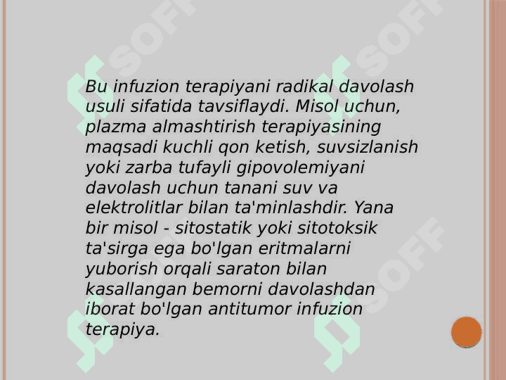 Infuzion
 terapiya 3