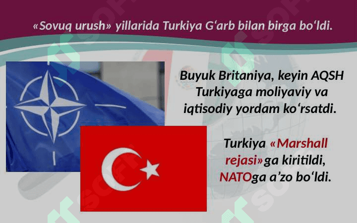 1946 – 1991-yillarda Turkiya, Eron va Afg‘oniston 3