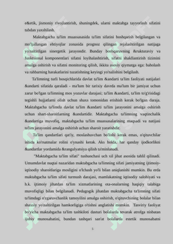 Maktabgacha ta'lim tashkilotida monitoring tizimi tashkil etish 5