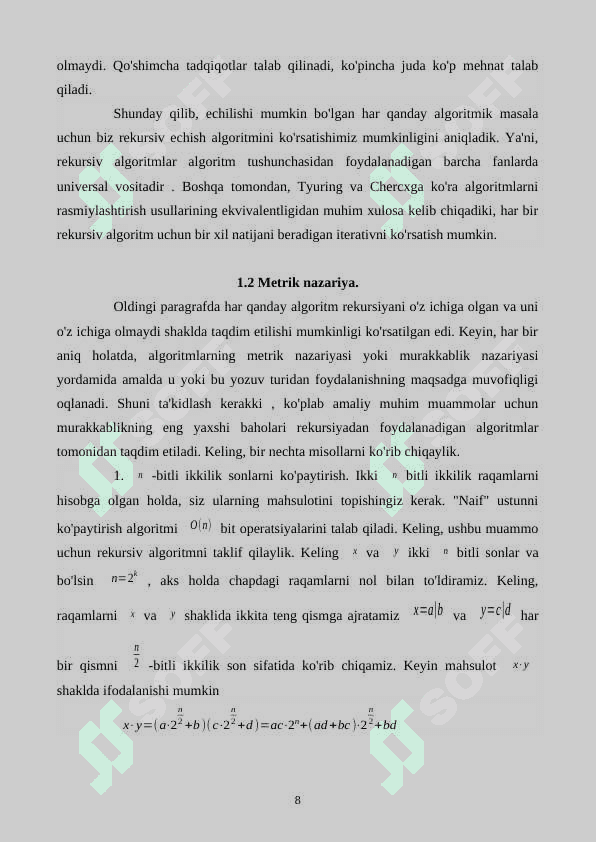 Rekursiya va rekursiv funksiyalar 8
