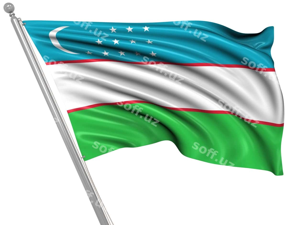 O'zbekiston bayrog'i | Flag uzbekistan 1