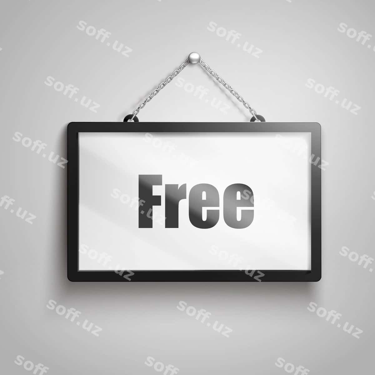 Bepul matn belgisi | Free text sign 1